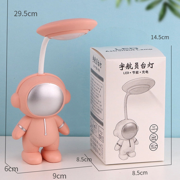 L-220903 Astronaut Eye Protection Study Lamp LED Rechargeable Reading Light, L-220903 White, L-220903 Blue, L-220903 Pink