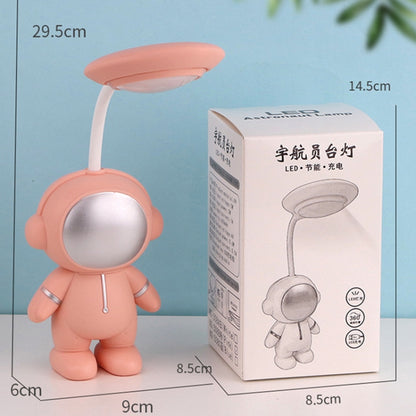 L-220903 Astronaut Eye Protection Study Lamp LED Rechargeable Reading Light, L-220903 White, L-220903 Blue, L-220903 Pink