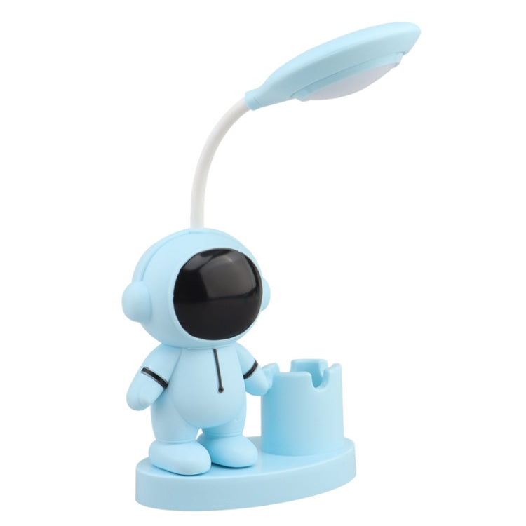 T509 Astronaut Pen Holder Desk Lamp with Pencil Sharpener Function, T509 Blue, T509 White, T509 Pink