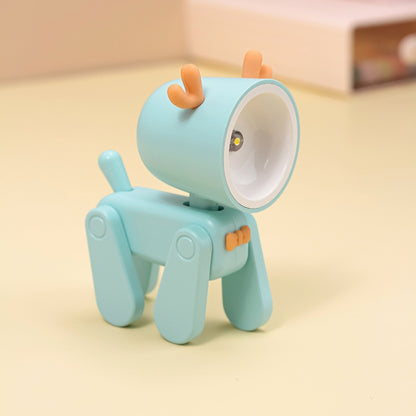 Rechargeable DIY Cartoon Night Light Desktop Ornament Mini Table Lamp