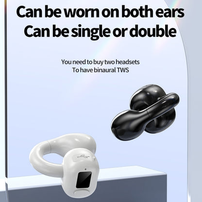 M10 IPX5 Waterproof Ear Clip Bluetooth Earphones, Style:, M10 Single Pink, M10 Single Skin Color, M10 Single Green, M10 Single Black, M10 Single White, M10 Doble White, M10 Doble Pink, M10 Doble Green, M10 Doble Skin Color, M10 Doble Black