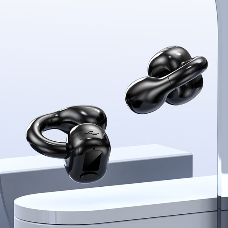 M10 IPX5 Waterproof Ear Clip Bluetooth Earphones, Style:, M10 Single Pink, M10 Single Skin Color, M10 Single Green, M10 Single Black, M10 Single White, M10 Doble White, M10 Doble Pink, M10 Doble Green, M10 Doble Skin Color, M10 Doble Black