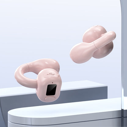 M10 IPX5 Waterproof Ear Clip Bluetooth Earphones, Style:, M10 Single Pink, M10 Single Skin Color, M10 Single Green, M10 Single Black, M10 Single White, M10 Doble White, M10 Doble Pink, M10 Doble Green, M10 Doble Skin Color, M10 Doble Black