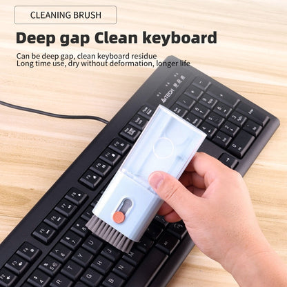 Q6S 10-in-1 Bluetooth Headphone Cleaning Pen Mobile Computer Keyboard Screen Digital Camera Cleaning Kit, Q6S ( (Blue), Q6S (Pink), Q6S (White), Q6S (Black)