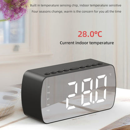 Outdoor Portable Card Bluetooth Speaker Small Clock Radio, G10 Black 1400mAh, G10 White 1400mAh, Q5 Black 1400mAh, Q5 White 1400mAh, Q5 Pink 1400mAh, Q5 Red 1400mAh, Q5 Pink 2800mAh