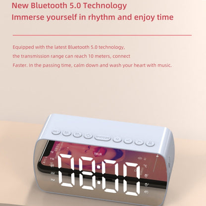 Outdoor Portable Card Bluetooth Speaker Small Clock Radio, G10 Black 1400mAh, G10 White 1400mAh, Q5 Black 1400mAh, Q5 White 1400mAh, Q5 Pink 1400mAh, Q5 Red 1400mAh, Q5 Pink 2800mAh