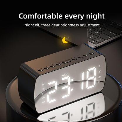 Outdoor Portable Card Bluetooth Speaker Small Clock Radio, G10 Black 1400mAh, G10 White 1400mAh, Q5 Black 1400mAh, Q5 White 1400mAh, Q5 Pink 1400mAh, Q5 Red 1400mAh, Q5 Pink 2800mAh
