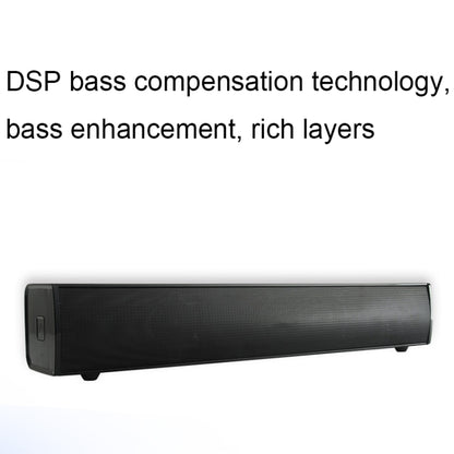 BT809S Desktop Long Gaming Bluetooth Speaker Computer USB Plug-in Intelligent Ambient Light Audio