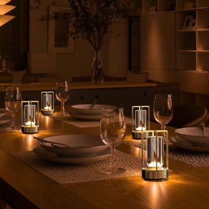 Vintage All Aluminum Cross Table Lamp Hotel Portable Outdoor Camping Touch Night Light, 2000mAh (Bronze), 2600mAh (Bronze), 2000mAh (Silver), 2600mAh (Silver), 2000mAh (Matte Black), 2600mAh (Matte Black)