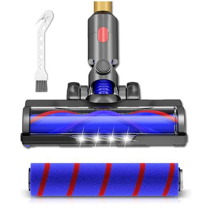 Replacement For Dyson V7, V8, V10, V11, V15 Vacuum Brush Roll, V-Shaped Roller, Soft Velvet Roller