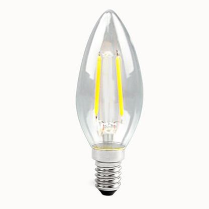 C35 Constant Current Flicker-free LED Highlight Retro Chandelier Lights, Sharp Bulbs E14-2W, Sharp Bulbs E14-4W, Sharp Bulbs E14-6W, Wax Tail E14-2W, Wax Tail E14-4W