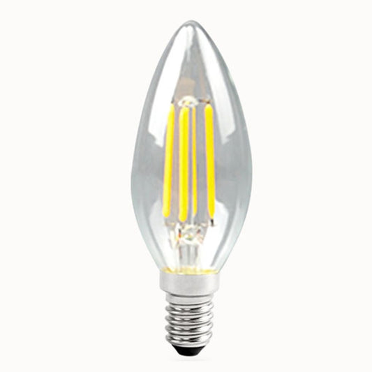 C35 Constant Current Flicker-free LED Highlight Retro Chandelier Lights, Sharp Bulbs E14-2W, Sharp Bulbs E14-4W, Sharp Bulbs E14-6W, Wax Tail E14-2W, Wax Tail E14-4W