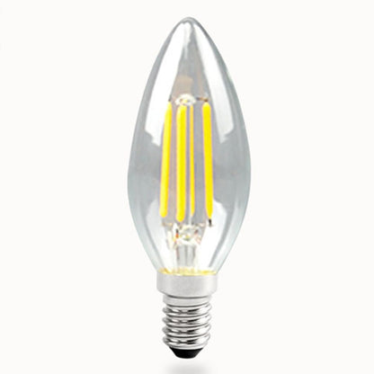 C35 Constant Current Flicker-free LED Highlight Retro Chandelier Lights, Sharp Bulbs E14-2W, Sharp Bulbs E14-4W, Sharp Bulbs E14-6W, Wax Tail E14-2W, Wax Tail E14-4W