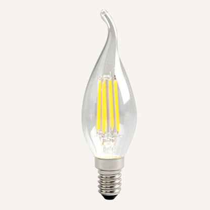 C35 Constant Current Flicker-free LED Highlight Retro Chandelier Lights, Sharp Bulbs E14-2W, Sharp Bulbs E14-4W, Sharp Bulbs E14-6W, Wax Tail E14-2W, Wax Tail E14-4W