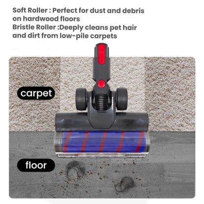 For X0011/X0012/X0013 Motorized Floor Head, Soft Brush Bar, Bristle Brush Bar
