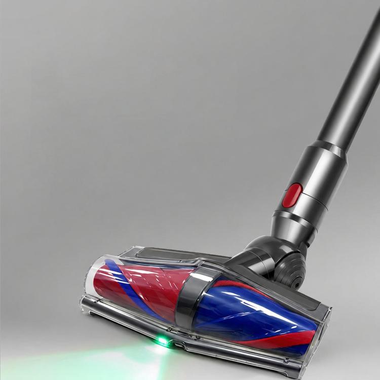 Dual Motor Direct Drive Cleaner Head Anti-Tangle Brush Green Light Dust Reveal, For Dyson V7/V8/V10/V11/V15, For Dyson V10 Slim/V12 Slim