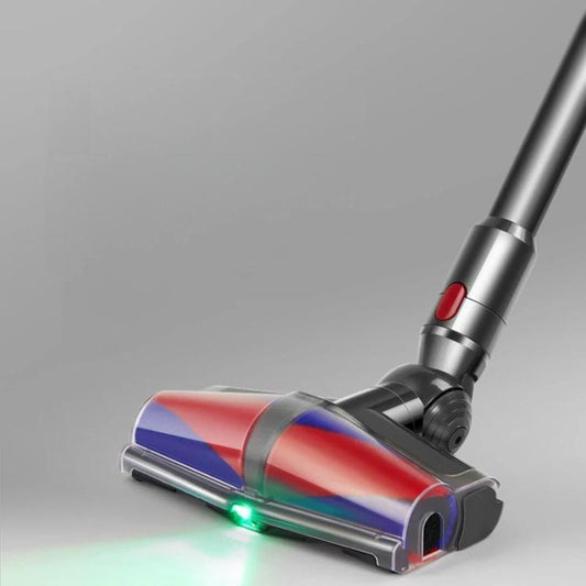 Dual Motor Soft Roller Cleaner Head For Dyson V10 Slim / V12 Slim Anti-Tangle Brush, Green Light Dust Reveal(E0008), E0008 For Dyson V10 Slim / V12 Slim