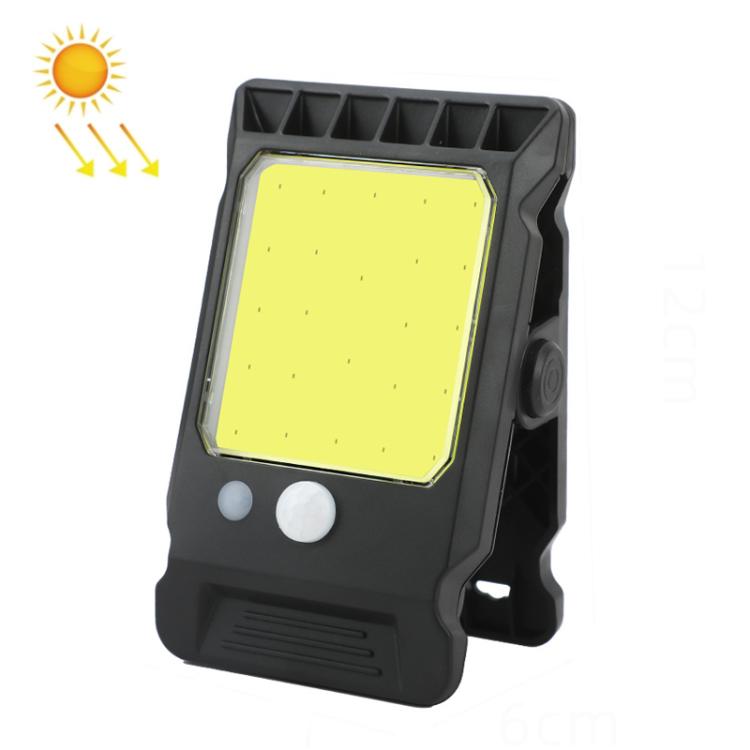 Solar Clip-On Light Outdoor Motion-Sensor Garden Light, 6 Cells 24LEDs, 1 Cell 24LEDs, 6 Cells 24COB, 1 Cell 24COB