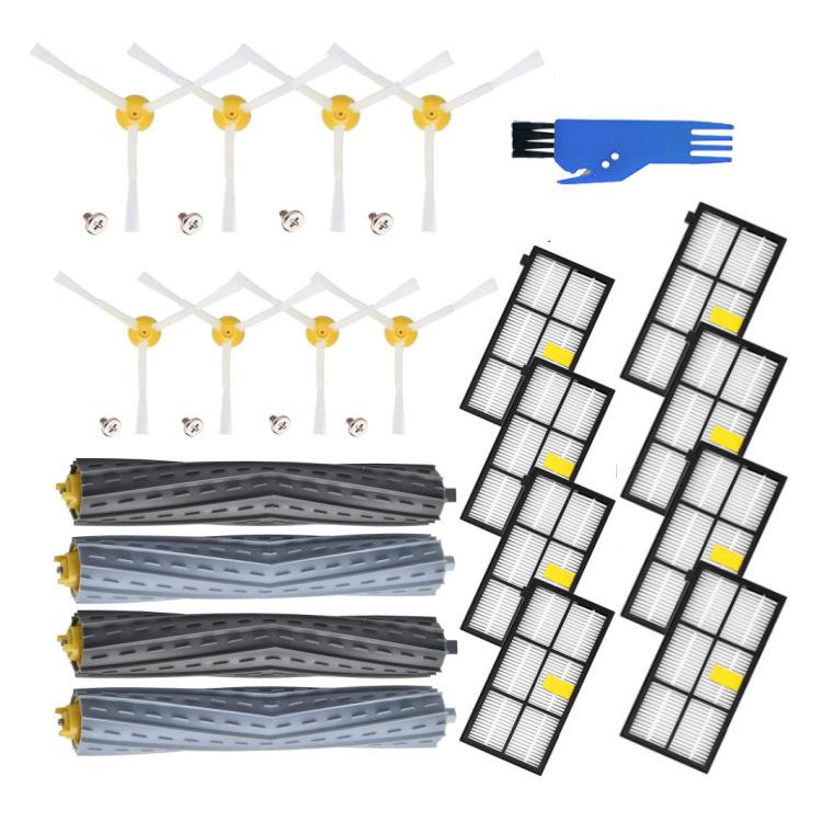 For iRobot Roomba 800 & 900 Series Robot Replacement Parts, 16 In 1 Kit, 21 In 1 Kit