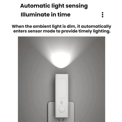 Human Body Induction Charging And Plug-In Dual-Use Night Light