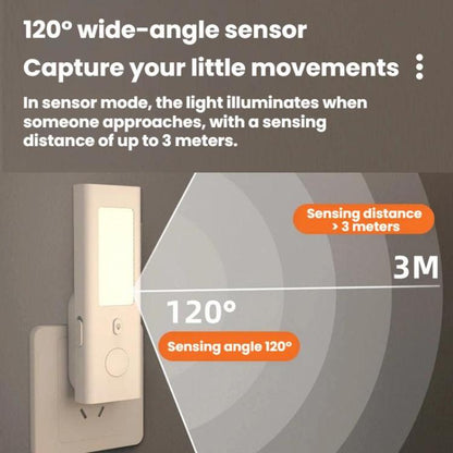 Human Body Induction Charging And Plug-In Dual-Use Night Light