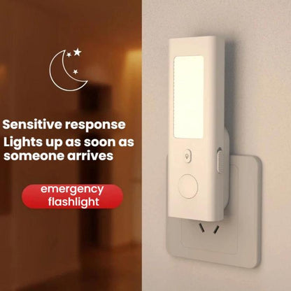 Human Body Induction Charging And Plug-In Dual-Use Night Light