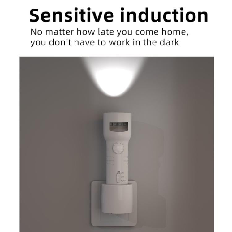 Smart Bedside Night Light With Human Body Sensor, US Plug, EU Plug