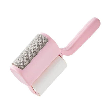 3 In 1 Household Soft-Bristle Brush Dust Remover Lin Roller, White, Pink, Blue, Green