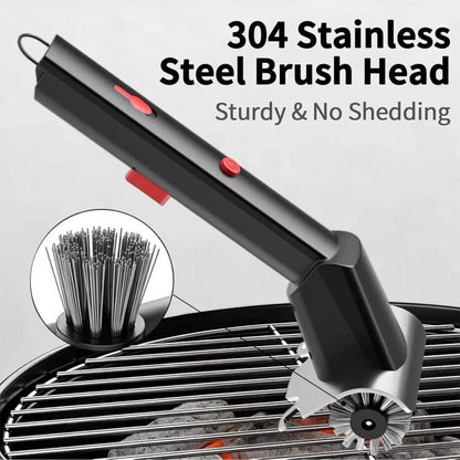 Stainless Steel Wire Electric Grill Brush Cleaning Grill Hard-Bristle Brush Tool, Standard, Water Spray