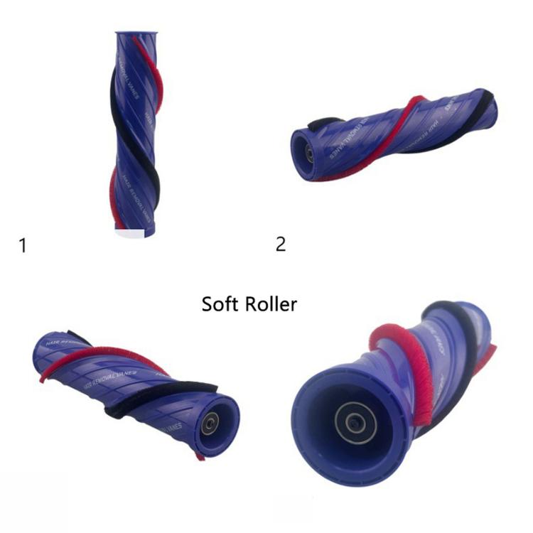 Replacement Brush Roll For Dyson V10, V11, V15 Direct Drive Cleaner Head Reusable Anti-Tangle Brush Bar, Soft Roller, Carbon Fiber, Soft Roller+Side Cover, Carbon Fiber+Side Cover