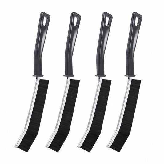 4pcs /Pack Hard Bristle Crevice Cleaning Brush Ultra-Thin Flat Gap Cleaning Brush for Tile Joints, Window Tracks, Sliding Door Rails & Washing Machines,