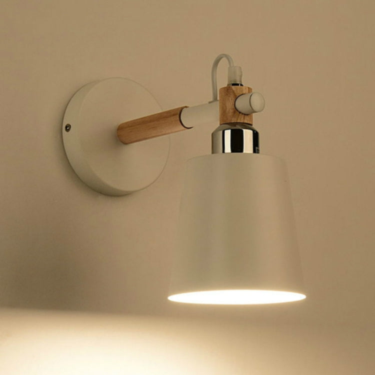 Staircase Aisle Bedside Bedroom Wall Lamp Creative Simple Background Restaurant Oblique Barrel Light, AC 220V, White, Black, Green, Pink, Blue