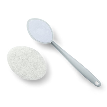 Hand-held Sponge Cleaning Tool Bathroom Ceramic Tile Kitchen Descaling Pot Brush Replaceable Sponge