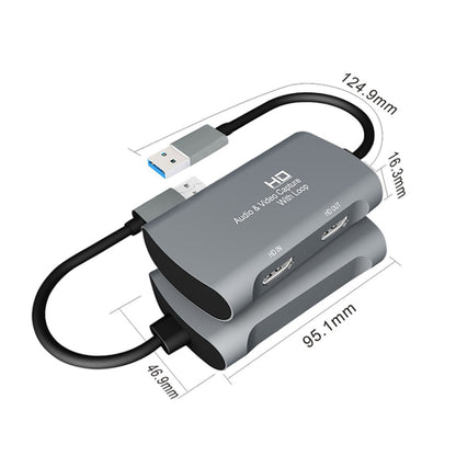 Z31 HDMI Female to HDMI Female + Audio + USB 2.0 Video Capture Box, Z31