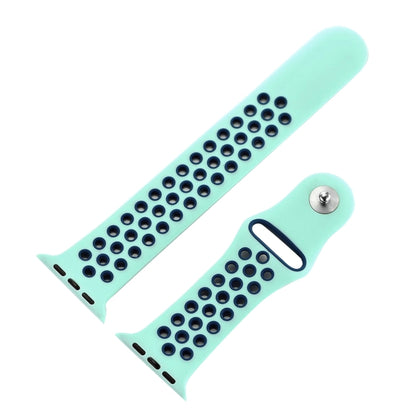 For Apple Watch Ultra 49mm&Watch Ultra 2 49mm / Series 10 46mm / 9&8&7 45mm / SE 3&SE 2&6&SE&5&4 44mm / 3&2&1 42mm Fashionable Classical Silicone Sport Watch Band(Grey Yellow), WA1231A, WA1231B, WA1231BG, WA1231BH, WA1231BL, WA1231BM, WA1231BR, WA1231B...