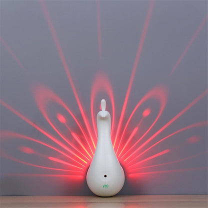 5V USB Powered Peacock LED Night Light