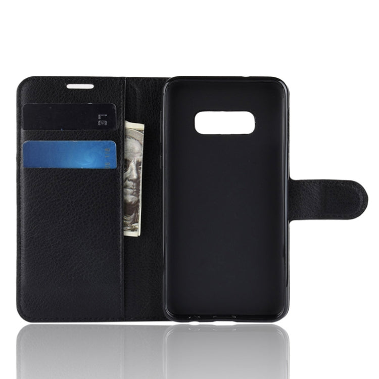 Litchi Texture Horizontal Flip Leather Case For Galaxy S10e, Galaxy S10e(Black), Galaxy S10e(Brown), Galaxy S10e(Red), Galaxy S10e(white)